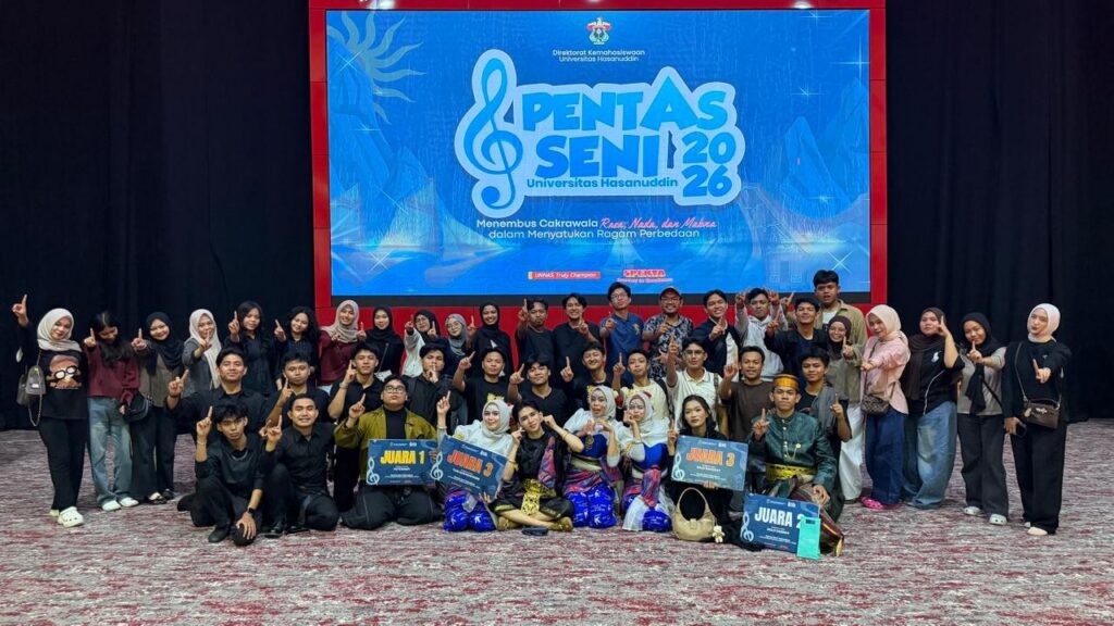 Fakultas Vokasi Unhas Berjaya! Borong Juara di Malam Puncak Pensi 2026